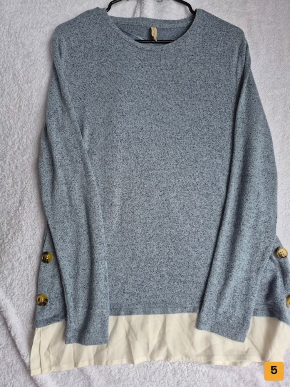 Soya Concept Knit Sweater Gray